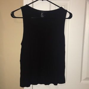 Crossed tank top